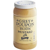 Grey Poupon Dijon Mustard 48 oz. - 6/Case