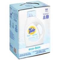 Tide 60401 105 fl. oz. Free & Gentle Liquid Laundry Detergent Eco-Box