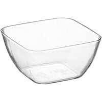 Choice Clear Square Plastic Mini Bowl 2.5 oz. - 10/Case