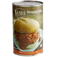 Vanee Beef Sloppy Joe - 6/Case