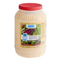 AAK Select Recipe Golden Italian Dressing 1 Gallon Container - 4/Case