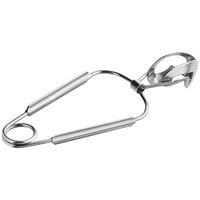 American Metalcraft Satin Finish Stainless Steel Snail Tongs SNT612