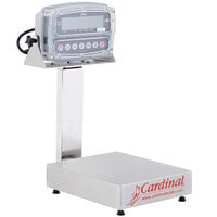 Cardinal Detecto EB-15-190 15 lb. Electronic Bench Scale with 190 Indicator and Tower Display, Legal for Trade