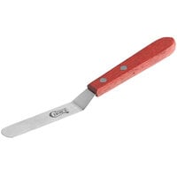 Choice 4" Blade Offset Baking / Icing Spatula with Wood Handle