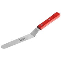 Choice 8" Blade Offset Baking / Icing Spatula with Wood Handle