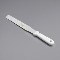 Choice 8" Blade Straight Baking / Icing Spatula with Plastic Handle