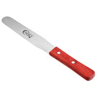 Choice 6" Blade Straight Baking / Icing Spatula with Wood Handle
