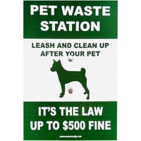 Namco 2123A Doggy Do 12" x 16" "Pet Waste Station" Sign