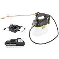 Sun Joe 24V-GS-LTW 1 Gallon iON+ Cordless Multi-Purpose Chemical Sprayer with 1.3Ah Battery and Charger - 24V