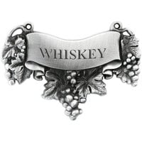 Franmara Engraved "Whiskey" Decanter Label 9370-WH BU