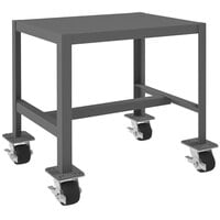 Durham Mfg 18" x 24" 1 Shelf Mobile Machine Table MTM182424-2K195
