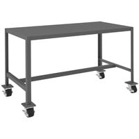 Durham Mfg 24" x 48" 1 Shelf Mobile Machine Table MTM244830-2K195