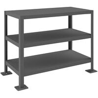 Durham Mfg 18" x 36" 3 Shelf Machine Table MT183630-2K395