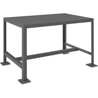 Durham Mfg 24" x 36" 1 Shelf Machine Table MT243624-2K195