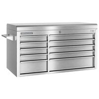 Champion Tool Storage FM Pro Series 20" x 41" Stainless Steel 10-Drawer Top Chest FMPS4110TC