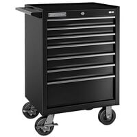 Champion Tool Storage FM Pro Series 20" x 27" Black 7-Drawer Mobile Storage Cabinet FMP2707RC-BK