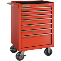 Champion Tool Storage FM Pro Series 20" x 27" Red 7-Drawer Mobile Storage Cabinet FMP2707RC-RD