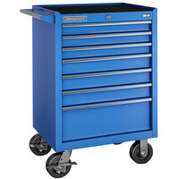 Champion Tool Storage FM Pro Series 20" x 27" Blue 7-Drawer Mobile Storage Cabinet FMP2707RC-BL