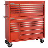 Champion Tool Storage FM Pro Series 20" x 54" Red 21-Drawer Top Chest / Mobile Storage Cabinet FMP5421RC-RD