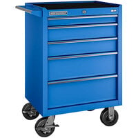 Champion Tool Storage FM Pro Series 20" x 27" Blue 5-Drawer Mobile Storage Cabinet FMP2705RC-BL