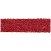 Rubbermaid 2132423 Adaptable 18" Red Microfiber Wet Mop Pad