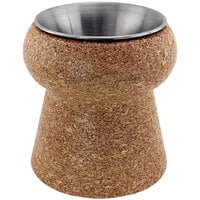 Franmara Cork Champagne Cooler with Stainless Steel Insert 9269 BU