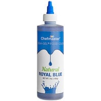 Chefmaster Natural Royal Blue Liqua-Gel Food Coloring 7 oz.