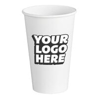 Customizable 16 oz. Paper Cold Cup - 700/Case