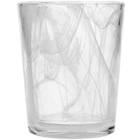 Fortessa Swirl 11 oz. White Rocks / Double Old Fashioned Glass - 24/Case