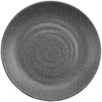 cheforward™ by GET Infuse 10" Round Stone Grey Melamine Plate - 12/Case