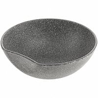cheforward™ by GET Infuse 31.45 oz. Round Stone Grey Melamine Bowl - 20/Case