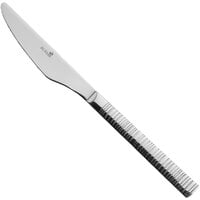 Sola the Netherlands Bali 9 3/8" 18/10 Stainless Steel Extra Heavy Weight Table Knife - 12/Case