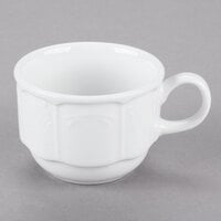 Tuxton CHF-060 Chicago 6 oz. Bright White Stackable China Cup - 36/Case