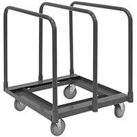 Durham Mfg 28 1/4" x 31 3/16" Open Deck Panel Truck with 3 Removable Dividers PM-2831-OD-95 - 1200 lb. Capacity