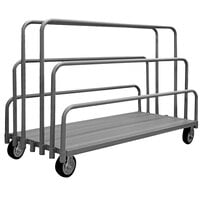 Durham Mfg 24" x 63 5/16" Panel Truck with 6 Removable Dividers APT-2460-6MR-95 - 2000 lb. Capacity