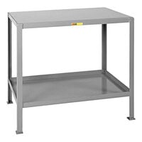 Little Giant 30" x 48" 2 Shelf Steel Machine Table MT3048-2
