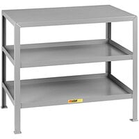Little Giant 24" x 60" 3 Shelf Steel Machine Table MT2460-3
