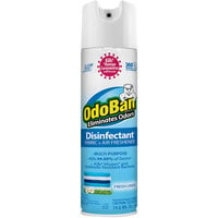 OdoBan 910701-14A6 14.6 oz. Fresh Linen Aerosol Disinfectant Fabric / Air Freshener - 6/Case