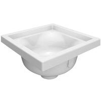 Zurn Elkay FS12-6-PV3 14" x 14" Polymer Floor Sink with 6 3/8" Sump Depth