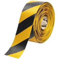Mighty Line 4" x 100' Yellow with Black Chevrons Safety Floor Tape 4RYCHV