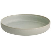 Acopa Pangea 22 oz. Ash Matte Porcelain Pasta Bowl - Sample