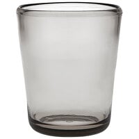 Fortessa Veranda 14 oz. Gray Tritan™ Plastic Rocks / Double Old Fashioned Glass - 12/Case