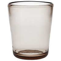 Fortessa Veranda 14 oz. Brown Tritan™ Plastic Rocks / Double Old Fashioned Glass - 12/Case