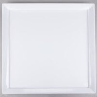 GET ML-244-W 24" White Siciliano Square Display Platter