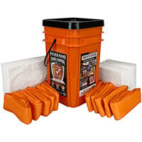 Quick Dam Grab & Go Flood Control Combo Kit with (20) Mats, (10) Drip Mats, and (10) 4' Water Dams WUGG-V