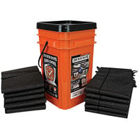 Quick Dam Grab & Go Flood Control Combo Kit with (5) 5' Flood Barriers and (10) 2' Flood Bags QDGGCO