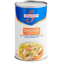 Swanson Chicken Broth 49.5 oz. Can - 12/Case