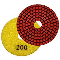 Onfloor 466042 3" High-Speed Resin Diamond Pad with 200 Grit