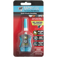 DAP RapidFuse .13 oz. Clear Fast Curing All-Purpose Gel with Control Applicator 70798 00179 - 6/Case