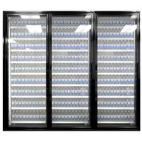 Styleline RM3080-LT 30" x 80" Walk-In Freezer Merchandiser Door with Shelving - 3/Set